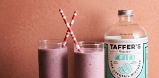 Taffer's Mixologist Berry Mojito Milkshake cocktail recipe