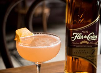 Flor de Caña Pineapple Daiquiri al Marrasquino Flor de Caña Pineapple Daiquiri al Marrasquino cocktail recipe