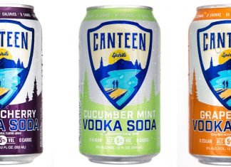 CANTEEN Sparkling Vodka + Soda Launches across U.S. with Five Flavors CANTEEN Vodka Soda