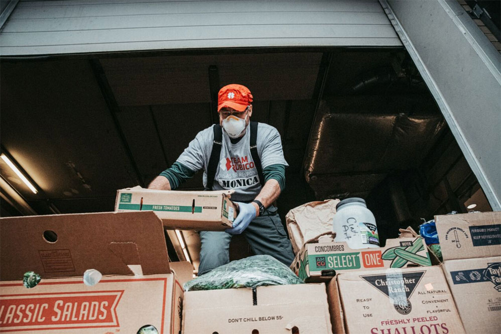 Garrison Brothers Distillery Team Rubicon covid-19