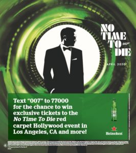 heineken James Bond