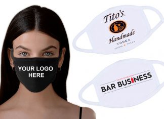 branded face masks foxyware