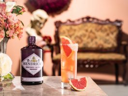 Hendrick's Gin Pocket Full of Posies cocktail recipe