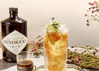 supersonic gin and tonic Hendrick's Gin cocktail recipe