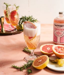 Taffer's Mixologist Rosemary Grapefruit Spritzer