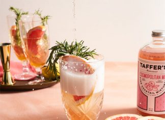 Rosemary Grapefruit Spritzer Taffer's Mixologist Rosemary Grapefruit Spritzer