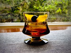 black maple old fashioned quarantine cocktail recipe