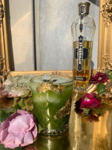 heart of gold St. Germain cocktail recipe