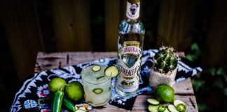 spicy cucumber margarita corralejo tequila cocktail recipe