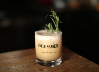 Tarragon Whiskey Sour Uncle nearest covid-19 cocktail recipe