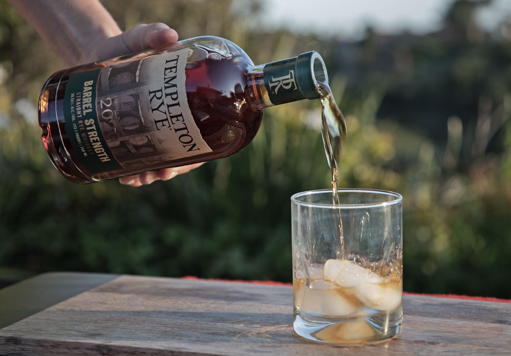 Templeton Rye Barrel Strength Straight Rye Whiskey