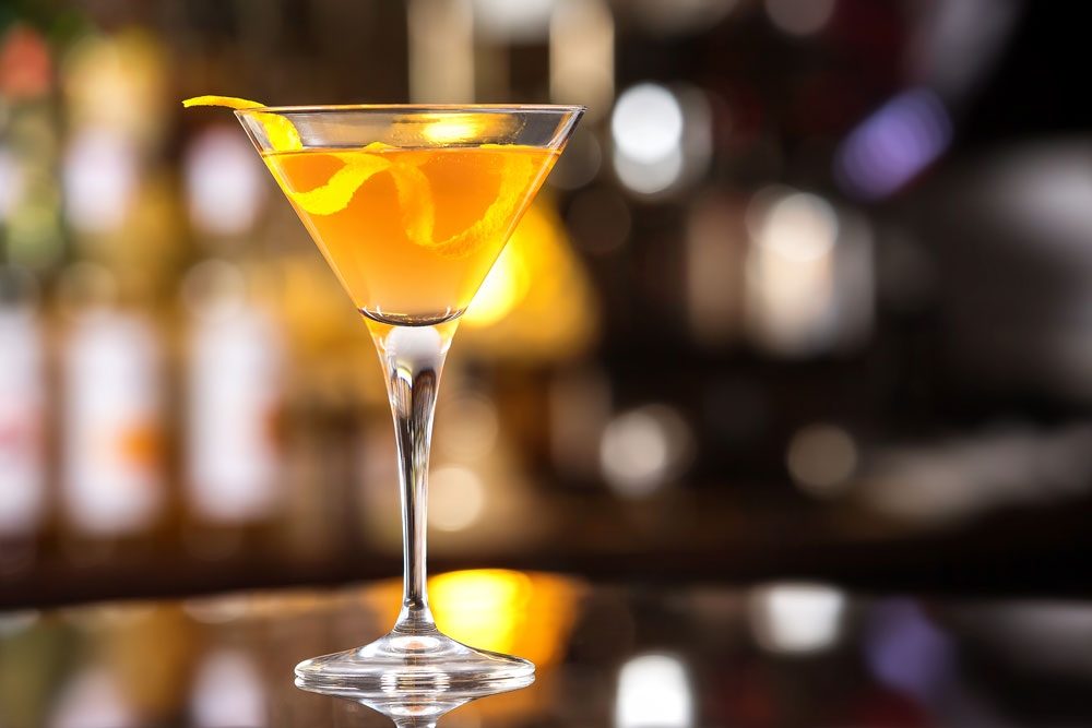 Mandarin Orange Martini Vegas Baby Vodka cocktail recipe