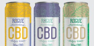 Rogue Recreational CBD Seltzer Water