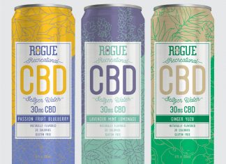 Rogue Recreational CBD Seltzer Water