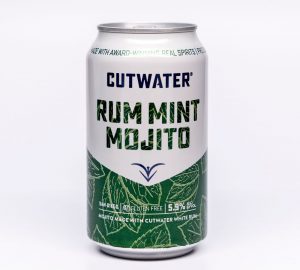 Cutwater’s Rum Mint Mojito canned cocktail