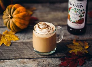 Monin Launches Its Two Most Popular Seasonal Flavors in Zero Sugar and Zero Calorie Option monin pumpkin spice flavoring
