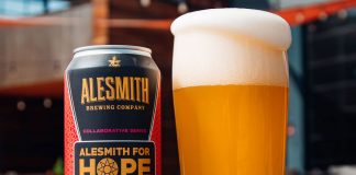 Anvil of Hope AleSmith for Hope Hazy IPA
