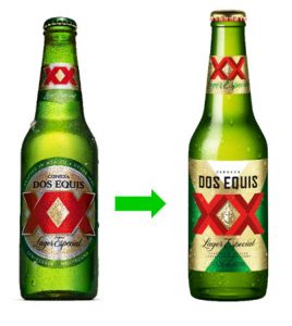 dos equis new packaging