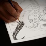 Kraken Rum Coloring Book