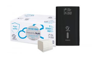 Sofidel Papernet Heavenly Soft Door Tissue and Defend Tech