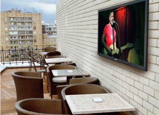 sunbriteTV outdoor seating