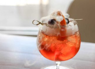 Professor’s Poison Apple halloween cocktail recipe