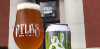 Atlas Brew Works Giant Flaming Zombie Polar Bear