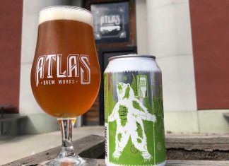 Atlas Brew Works Giant Flaming Zombie Polar Bear
