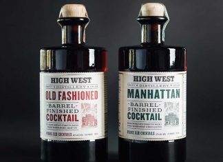 high west distillery barrel-aged cocktail