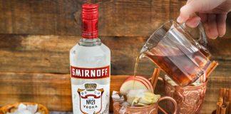 maple ginger moscow mule fall cocktail recipes