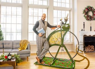 Add This to Your Gift List: Hendrick’s Gin’s Exercise Bike! Hendrick's High Wheel