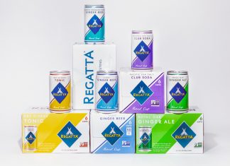 Regatta Craft Mixers Unveils New Sleek Can 6-Pack Regatta Craft Mixers Sleek Can