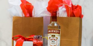 smirnoff winter cranberry mimosa