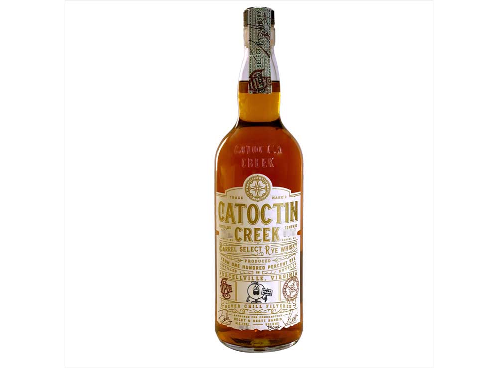 Catoctin Creek Distilling Company Peach Barrel Select Rye Whisky