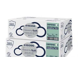 New Defend Tech Hand Towels from Papernet Help Reduce Spread of Germs Defend Tech
