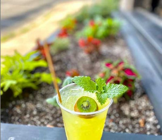 social distance swizzle The Perfect Purée
