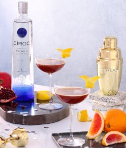 Ciroc vodka new year's eve cocktail recipes