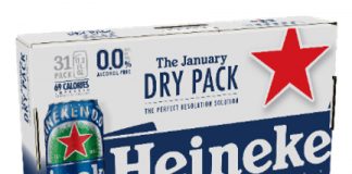 January Dry Pack Heineken 0.0