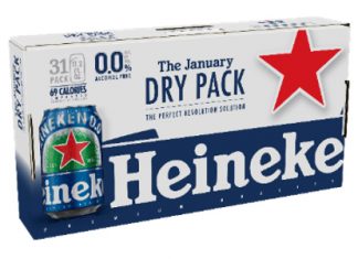 January Dry Pack Heineken 0.0