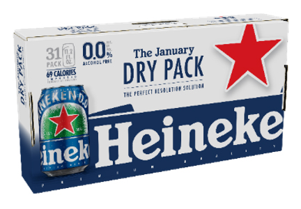 January Dry Pack Heineken 0.0