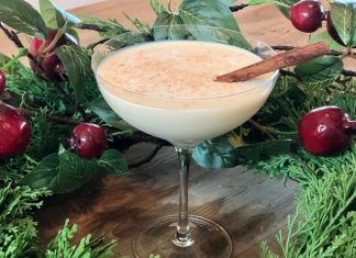 Let It Snow Vegas Baby Vodka holiday recipe