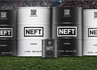 Neft Vodka USA Designated Official Vodka of the Rose Bowl Stadium NEFT Rose Bowl Stadium