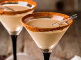 cocoa martini vodka holiday cocktail recipes