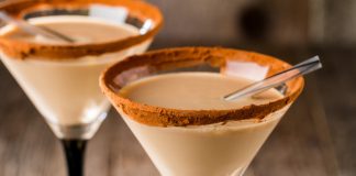 cocoa martini vodka holiday cocktail recipes