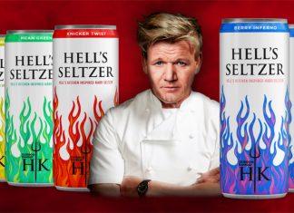 Hell's Seltzer Gordon Ramsay