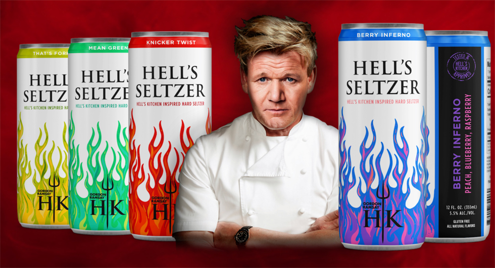Hell's Seltzer Gordon Ramsay