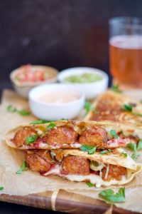 tater keg quesadilla