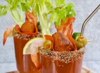 Let’s Talk Garnishes Tater Kegs garnish
