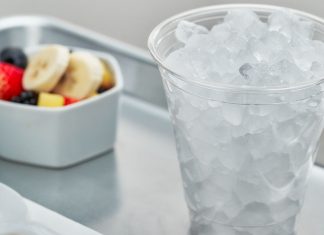 Hoshizakai cubelet ice dispenser water dispenser