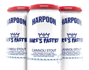 Harpoon and Mike’s Pastry Release Cannoli Stout + New Barrel-Aged Variant Harpoon Mike’s Pastry Cannoli Stout